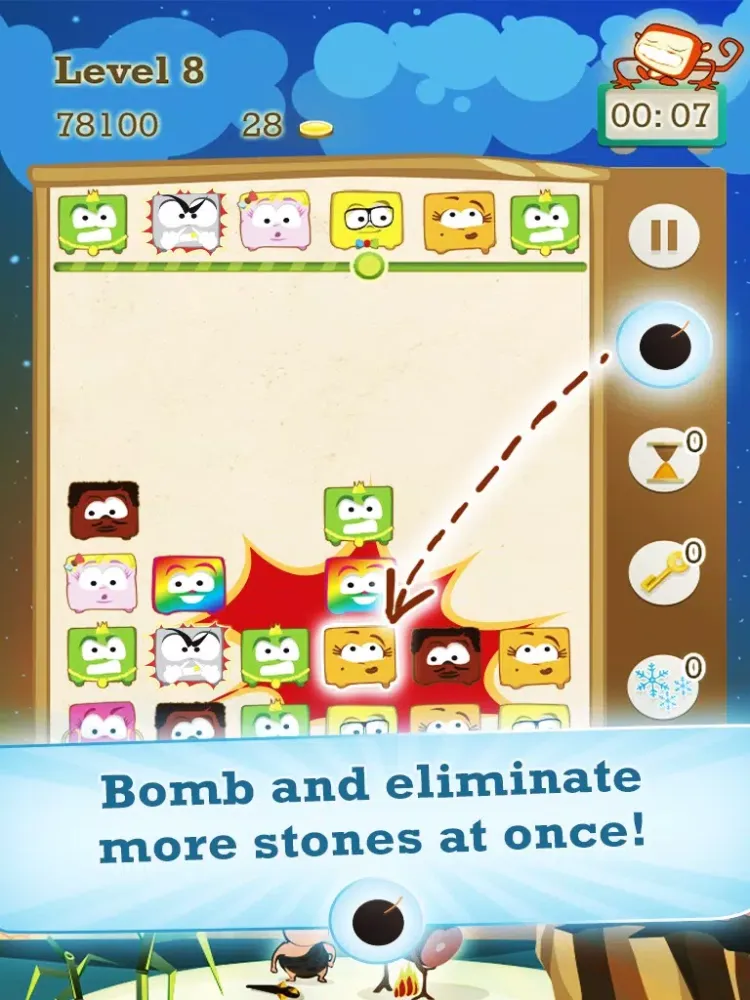 Stontrix, stone crush iPad  Screenshots