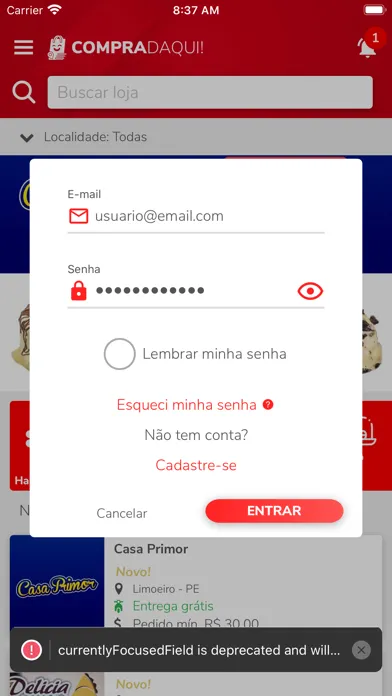 Compra Daqui! 스크린샷