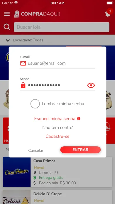 Compra Daqui! 스크린샷