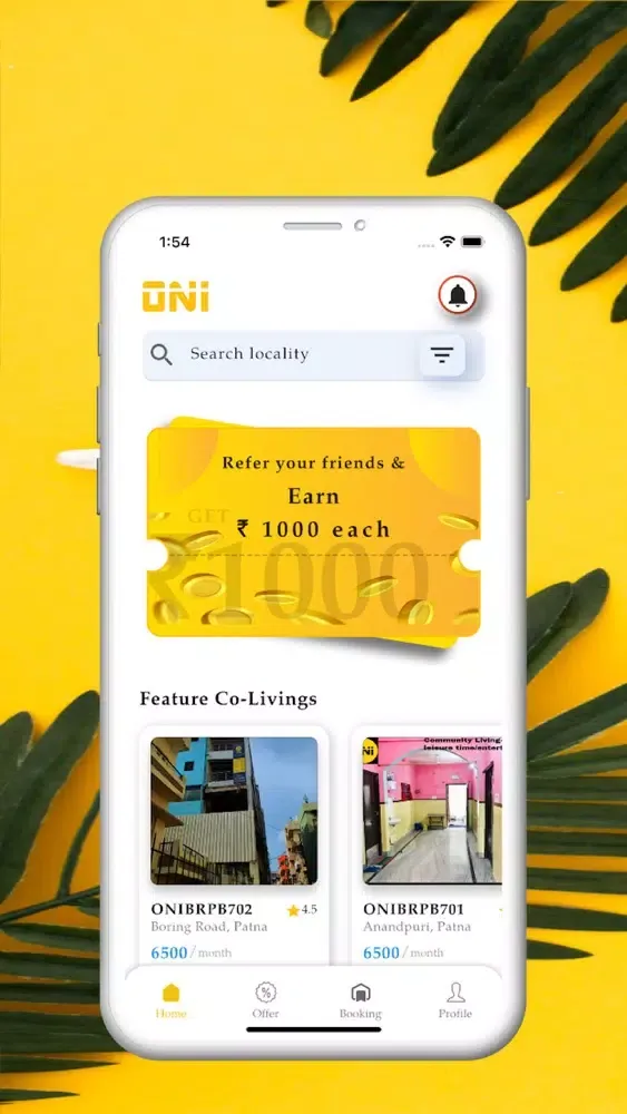 ONI Stays سکرین شاٹس