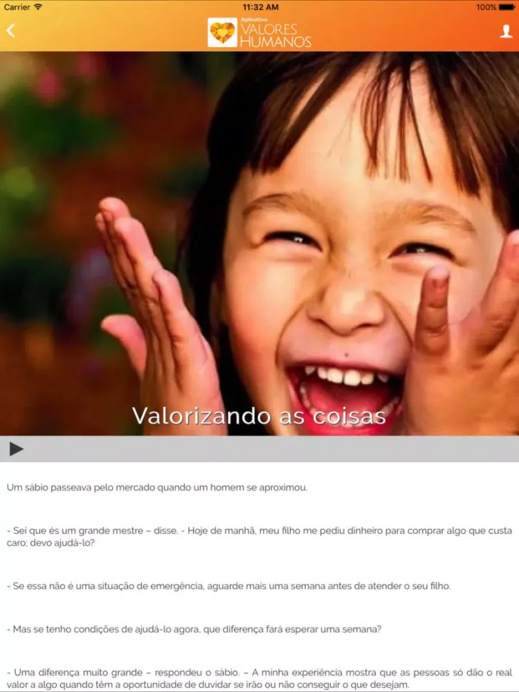 Zrzuty ekranu Valores Humanos iPad 