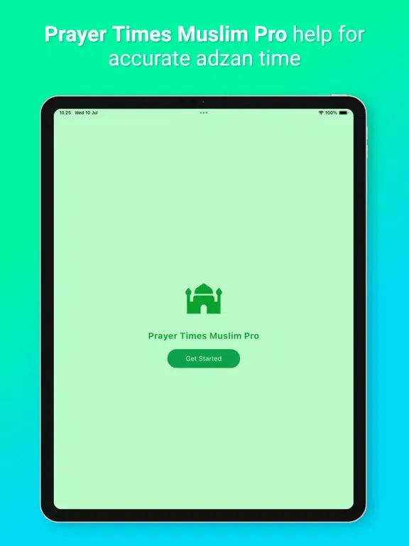 صور Prayer Times Muslim Pro iPad 