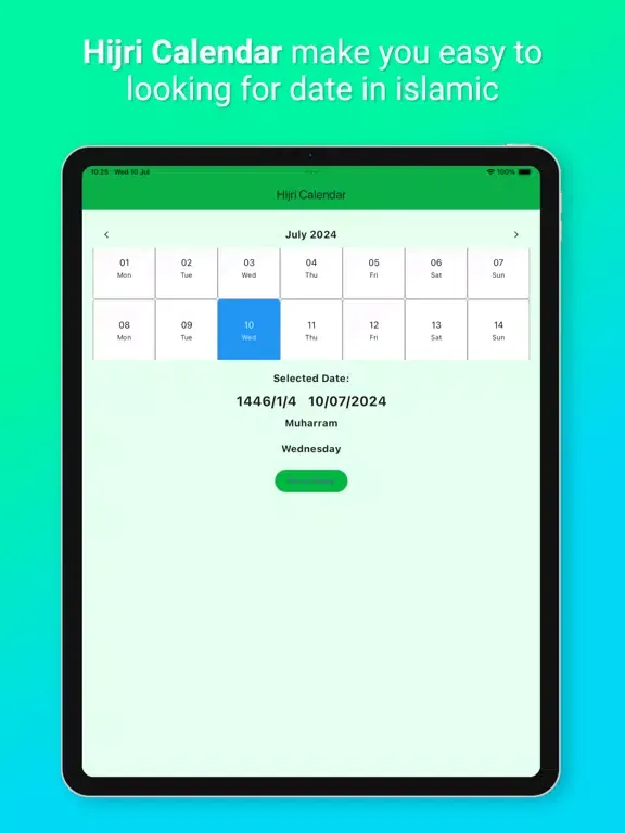 صور Prayer Times Muslim Pro iPad 