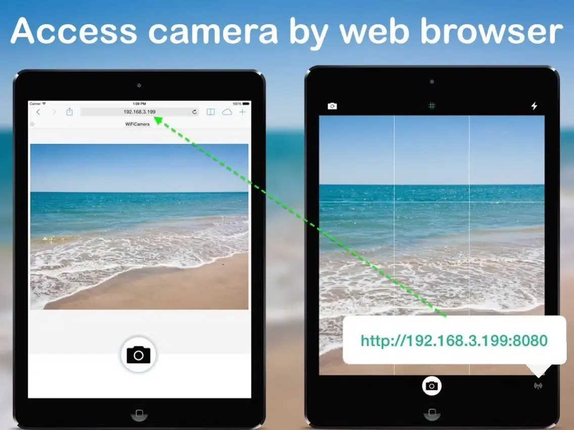 WiFi Camera - Remote Camera iPad  Screenshots