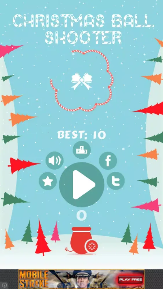 Zrzuty ekranu Christmas Ball - Endless Shooter Game
