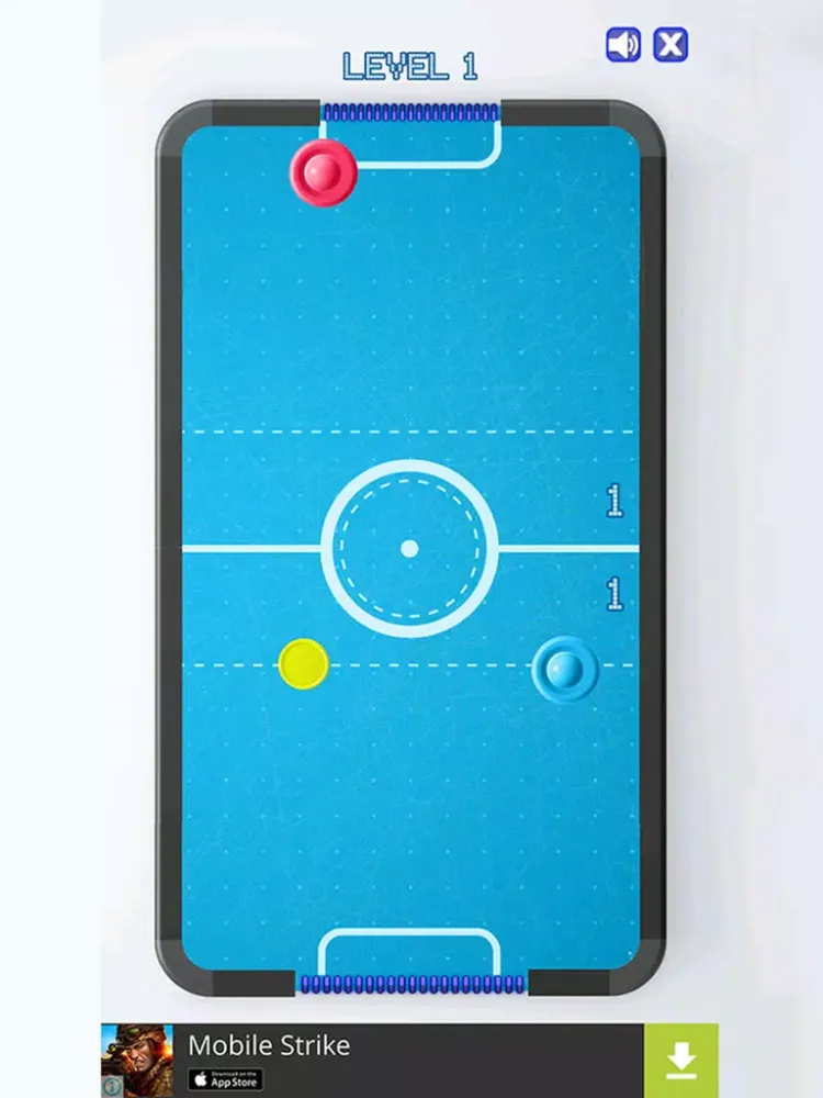 Air Hockey Extreme - Endless Glow Challenge Game iPad  Screenshots