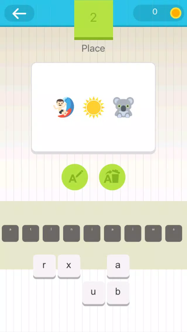 Capturas de tela do From Pics to Words Puzzle: Get It Right with Emoji Icon