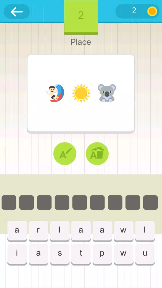 Capturas de tela do From Pics to Words Puzzle: Get It Right with Emoji Icon