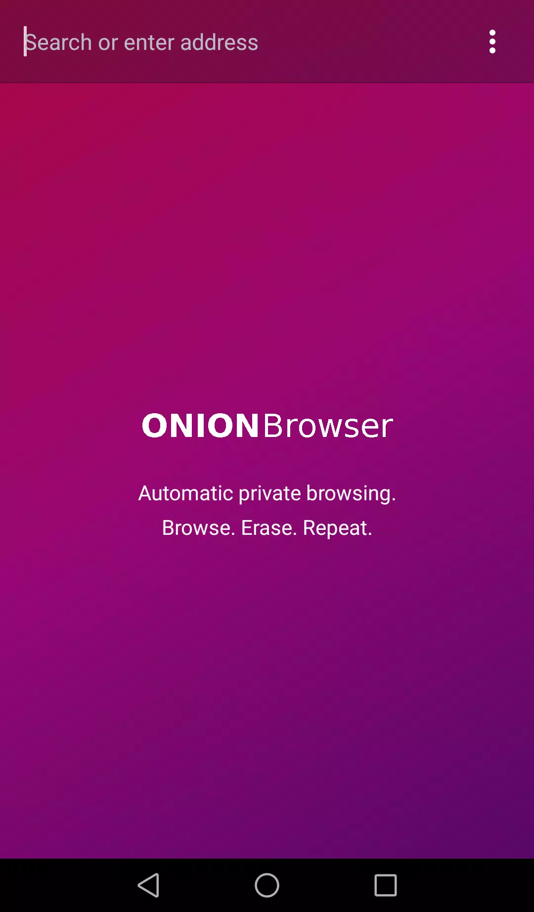 Onion Search Engine: Privacy a Screenshots