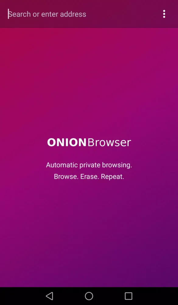 Zrzuty ekranu Onion Search Engine: Privacy a
