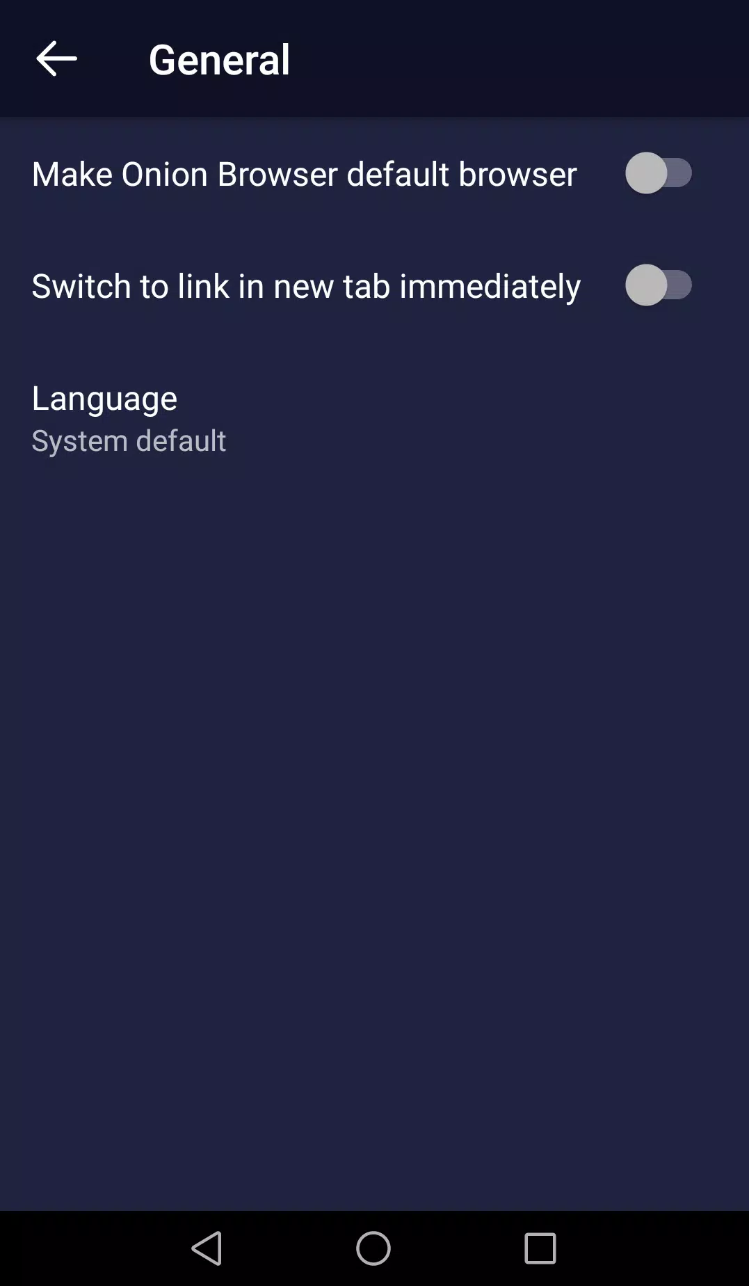 Onion Search Engine: Privacy a Screenshots