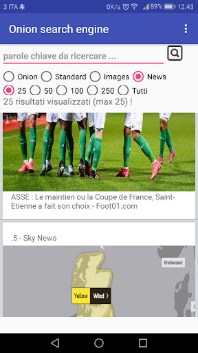 Onion Search Engine Screenshots