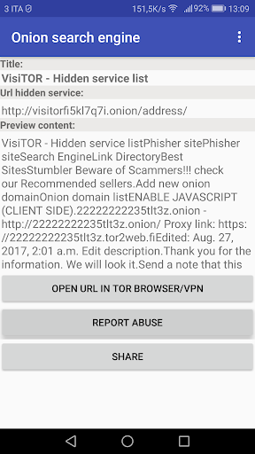 Onion Search Engine Screenshots