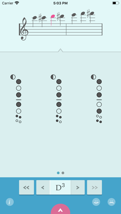 تصاویر Recorder fingering chart