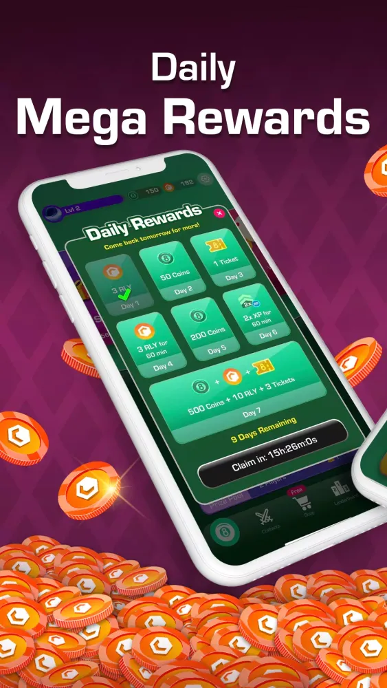 ภาพหน้าจอของ Super 8 Ball Pool: Win Rewards
