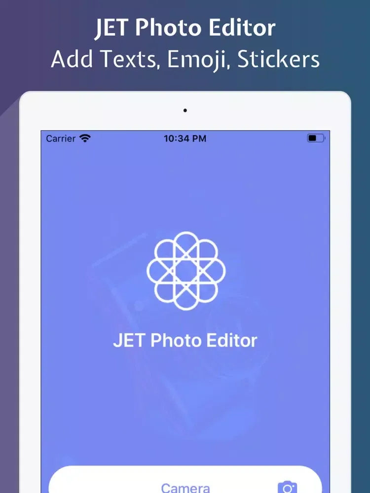 ภาพหน้าจอของ Photo Enhancer JET-Pic Collage iPad 