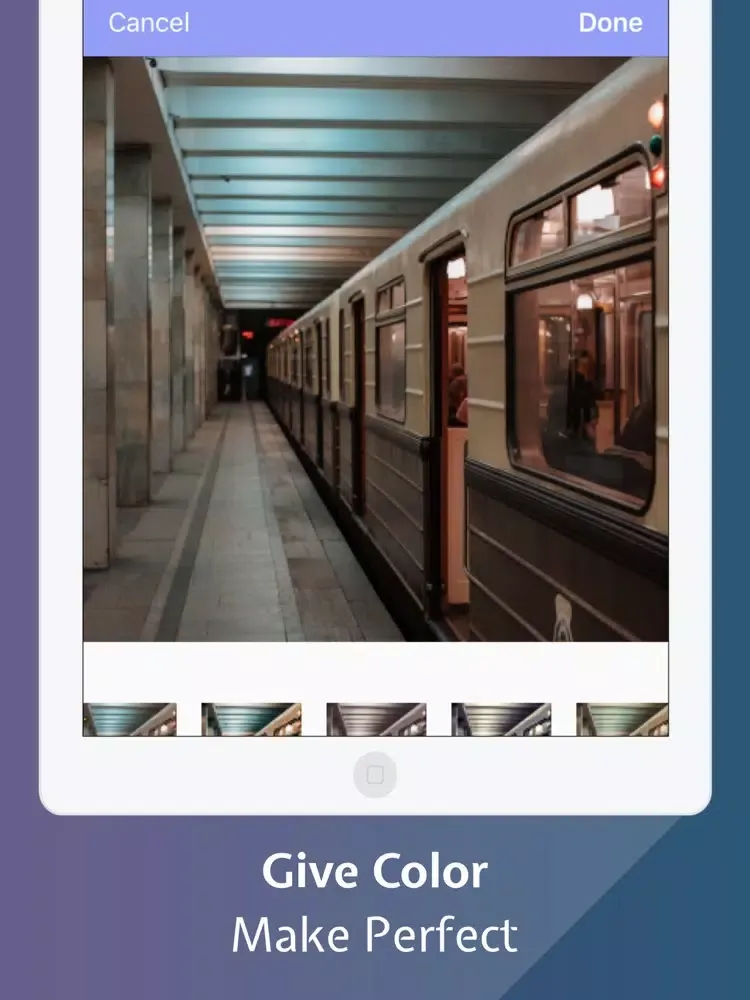 ภาพหน้าจอของ Photo Enhancer JET-Pic Collage iPad 