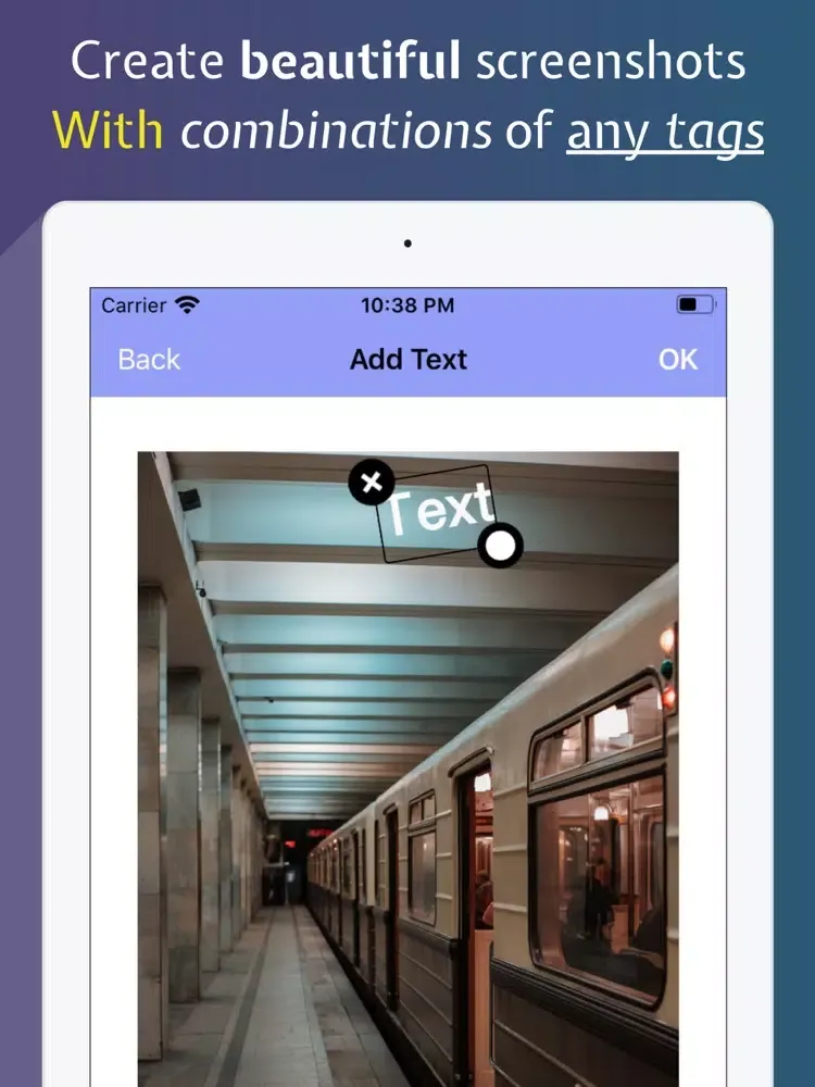 ภาพหน้าจอของ Photo Enhancer JET-Pic Collage iPad 