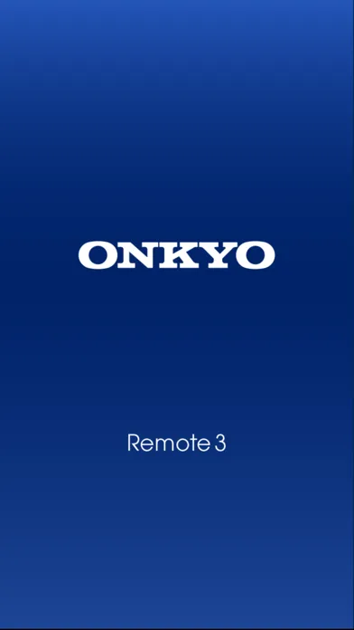 Capturas de tela do Onkyo Remote 3