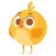 cute yellow bird