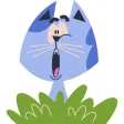 funny emotions of a cat
