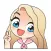 happy blondy