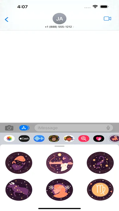 set of astrological signs Ekran Görüntüleri