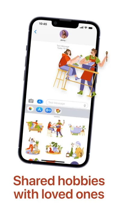 sweet home stickers应用截图