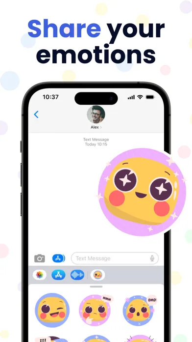 the cute emoticons स्क्रीनशॉट