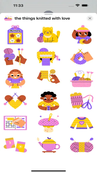 the things knitted with love Screenshots