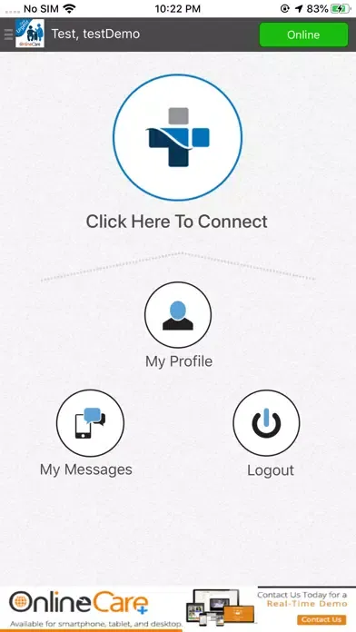 Screenshot di OLC Clinic Patient