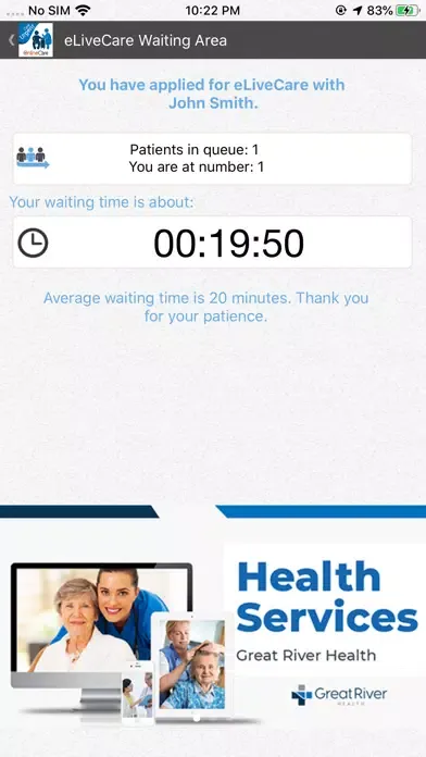 Screenshot di OLC Clinic Patient