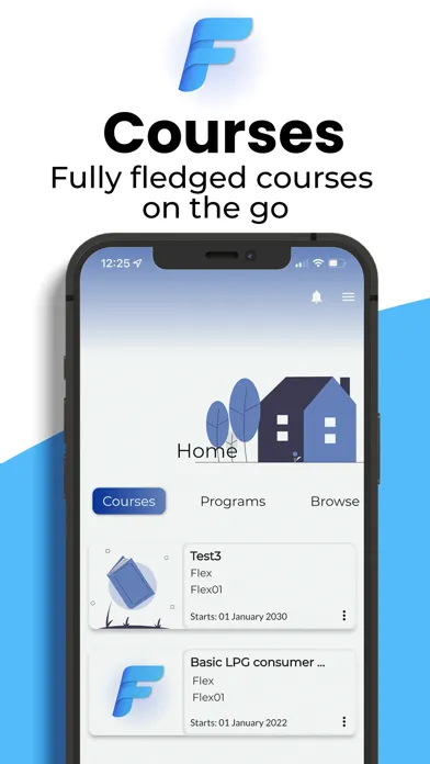 Flex LMS سکرین شاٹس