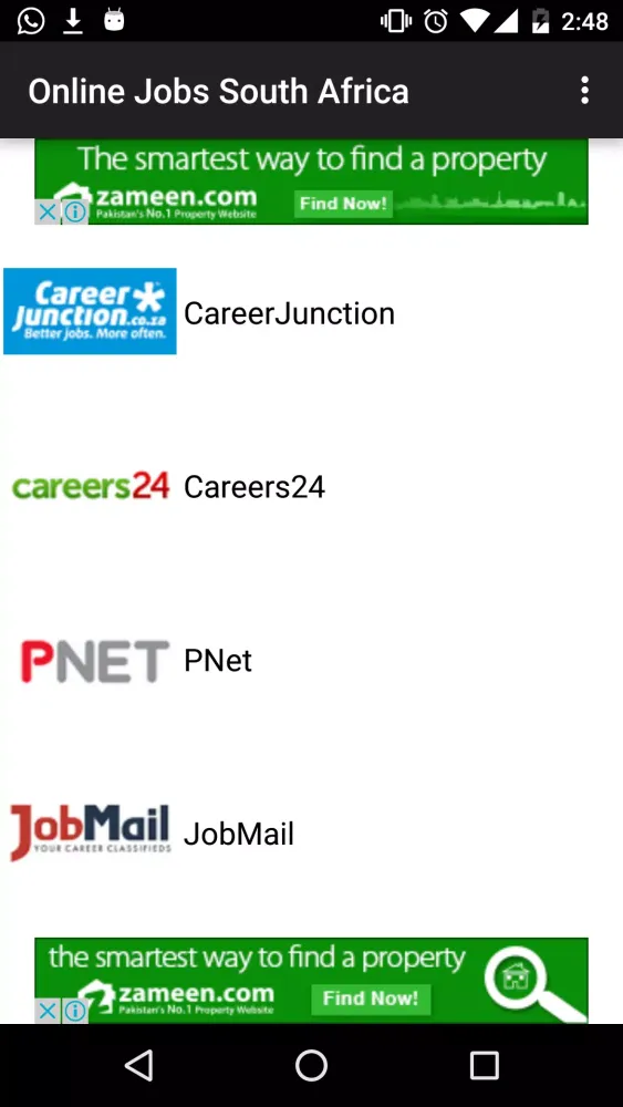 Jobs in South Africa - Durban应用截图