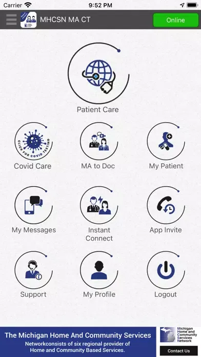 OnlineCare MHCSN MA應用截圖