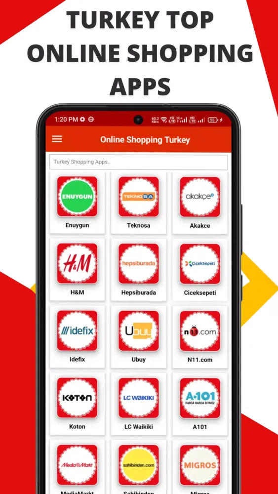 Turkey Online Shopping Screenshots