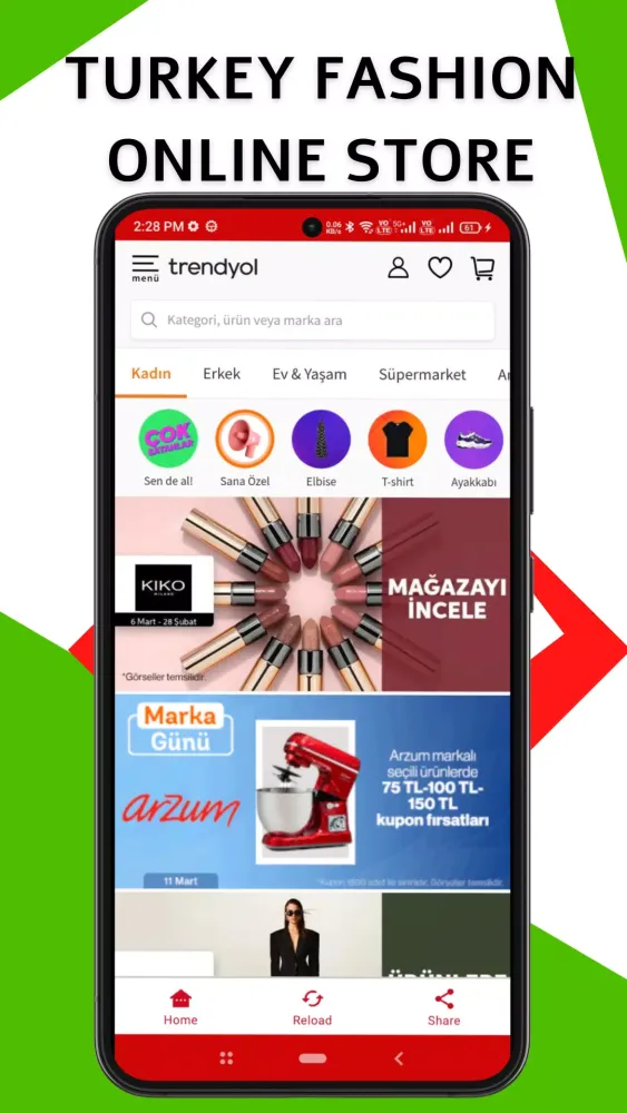 Turkey Online Shopping Screenshots