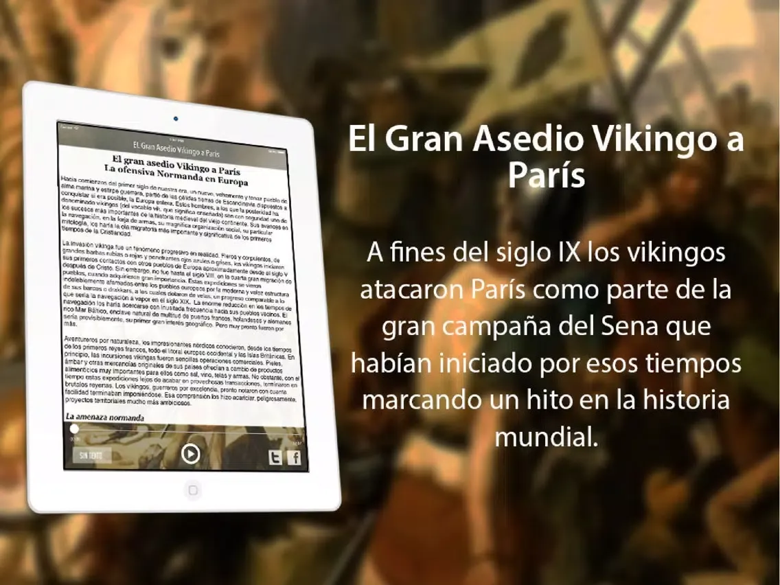 El Gran Asedio Vikingo a París iPad  سکرین شاٹس