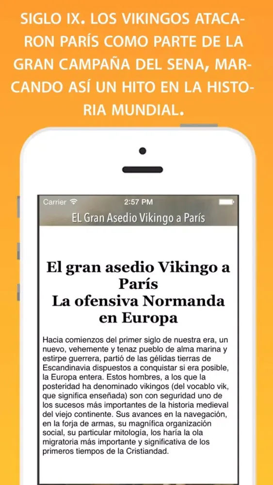 El Gran Asedio Vikingo a París سکرین شاٹس