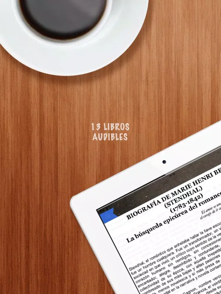 Tangkapan layar Colección: Escritores Franceses iPad 