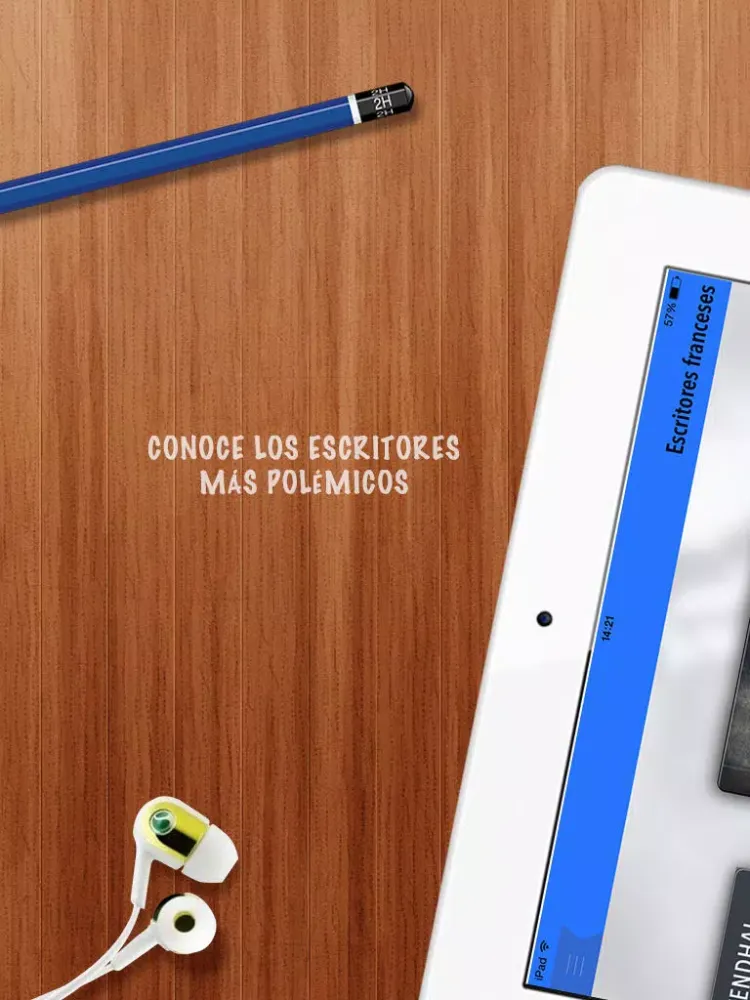 Tangkapan layar Colección: Escritores Franceses iPad 