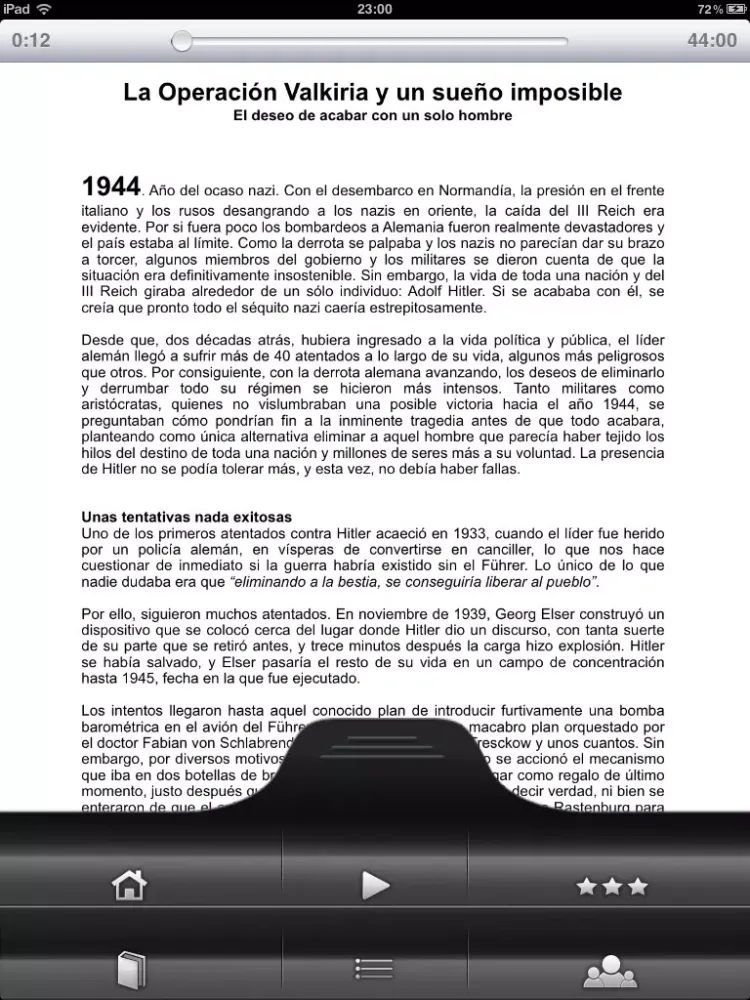 The Online Bookshop iPad  Screenshots