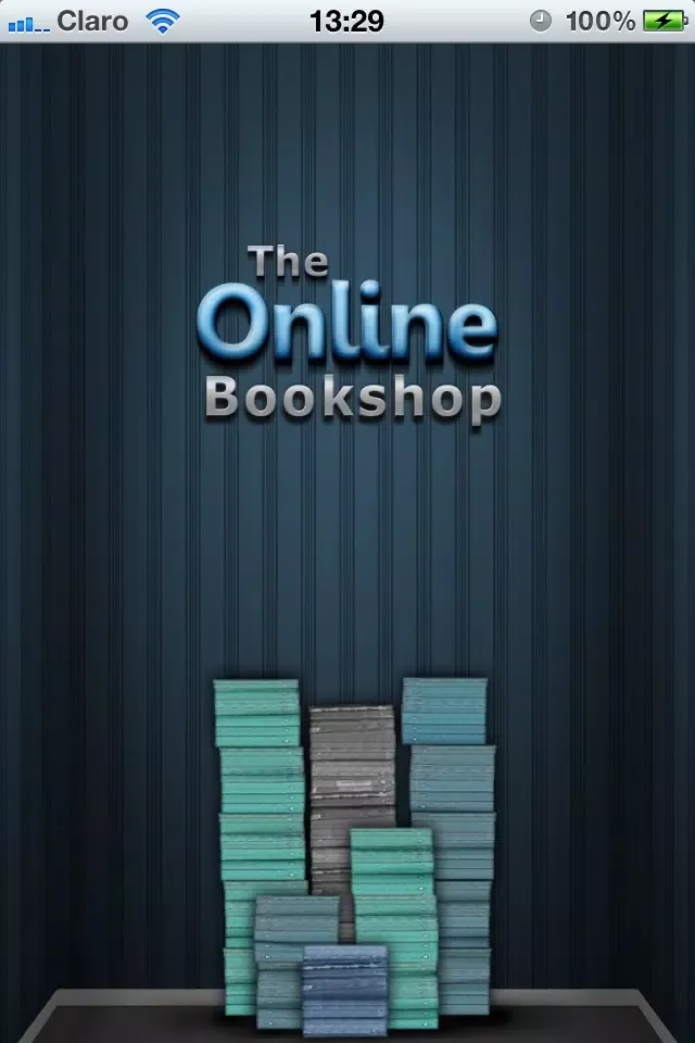 The Online Bookshop Screenshots