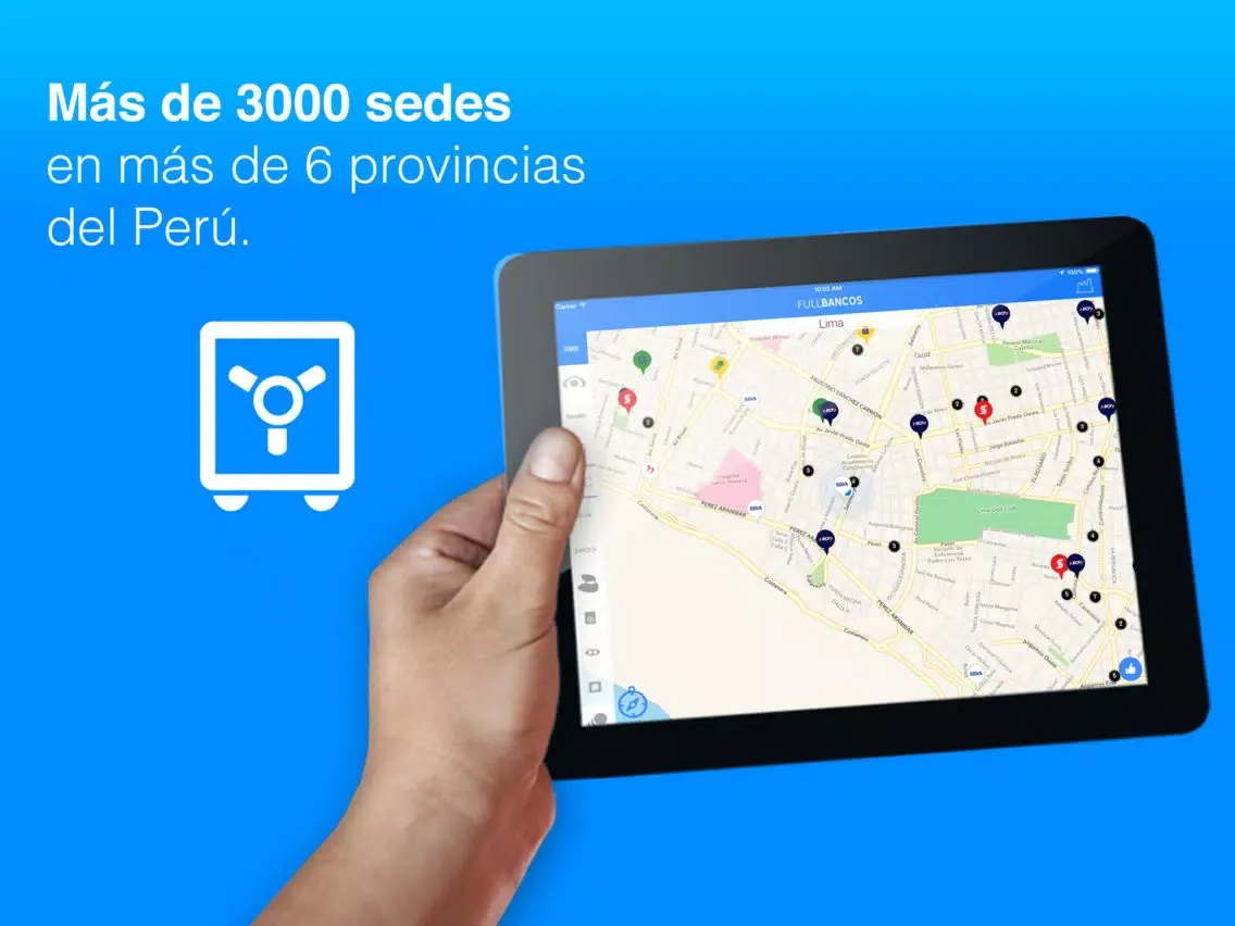 Capturas de tela do Full Bancos Perú iPad 