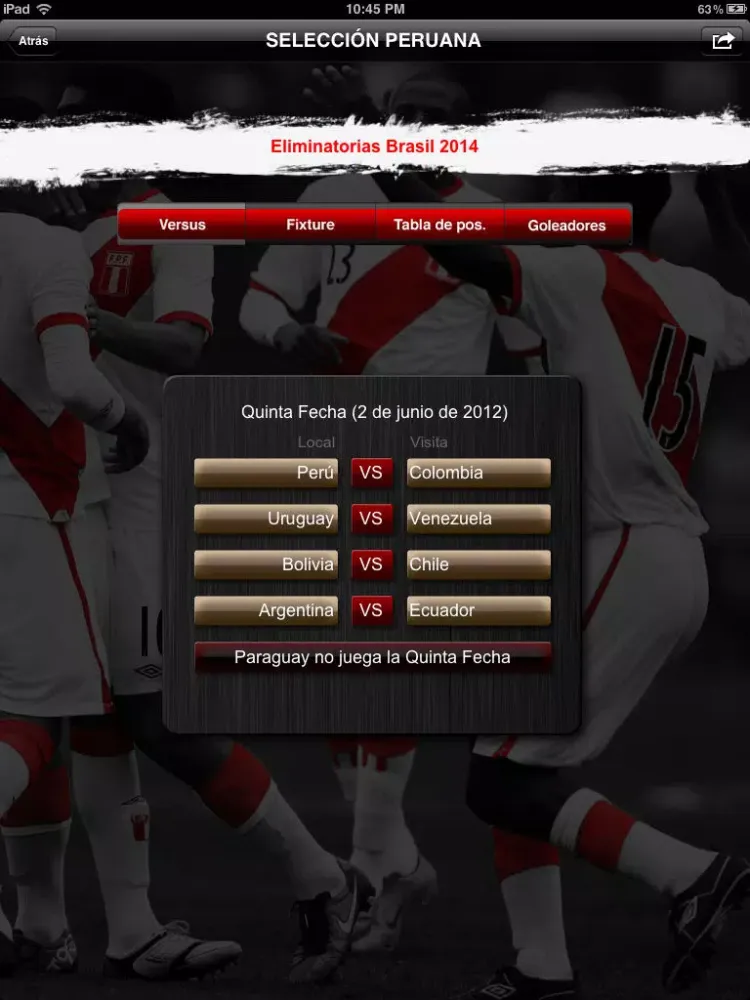 Full Fútbol: Fútbol Peruano iPad  Ekran Görüntüleri