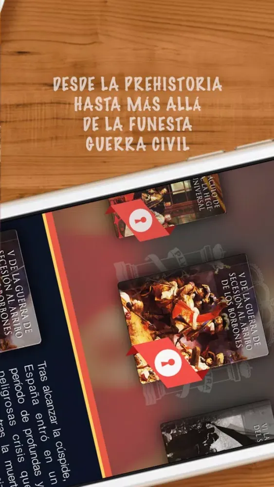 ภาพหน้าจอของ Colección: Historia completa de España