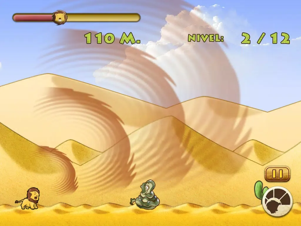 Capturas de tela do Jump Simba iPad 