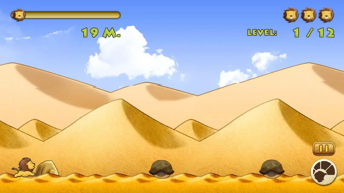 Capturas de tela do Jump Simba