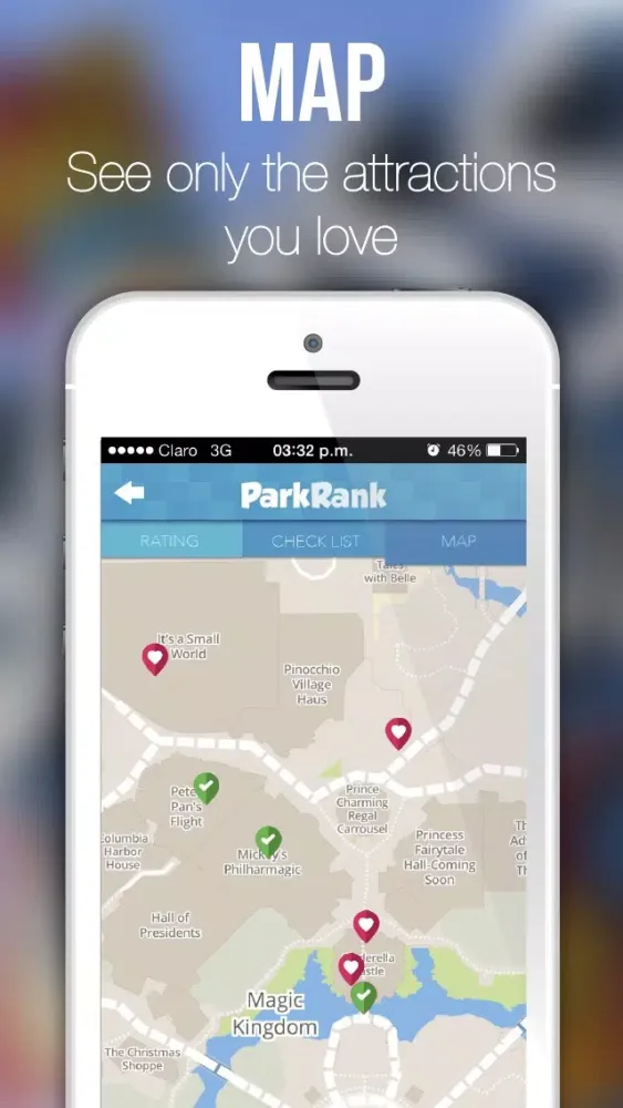 Capturas de pantalla de Park Rank Orlando ( Disney World - Universal Studios - Sea World - Busch Gardens - Legoland Theme Park)