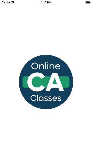 Captures d'écran de Online CA Classes Test Series